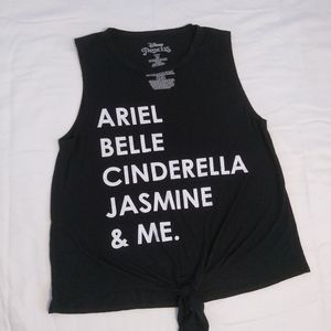 Disney Princess Sleeveless T-shirts